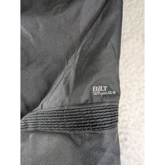 BILT Tempest 2 Men’s MEDIUM Black Mesh Lined Motorcycle Pants with Knee Armor - Picture 3 of 9